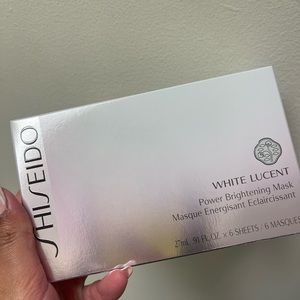 BRAND NEW NEVER OPENED SHISEIDO WHITE LUCENT BROGHTENING MASKS